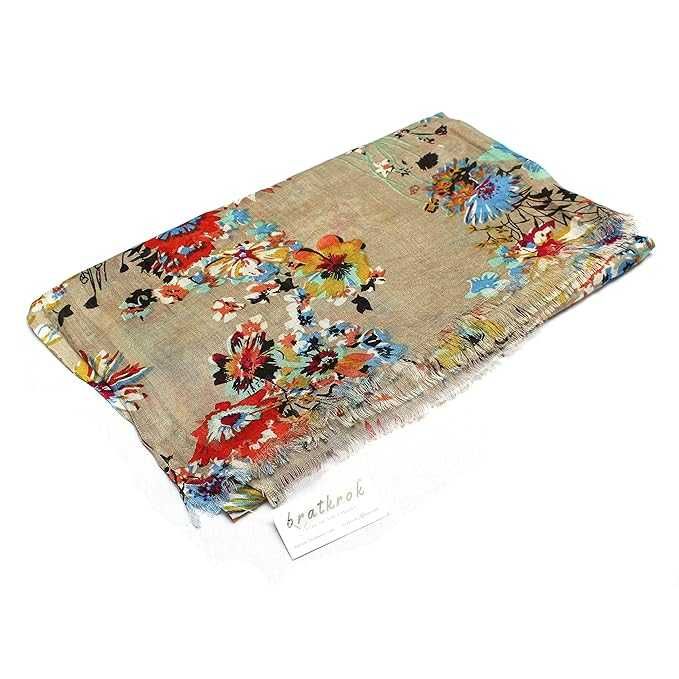 Дамски Шал с Флорален Принт