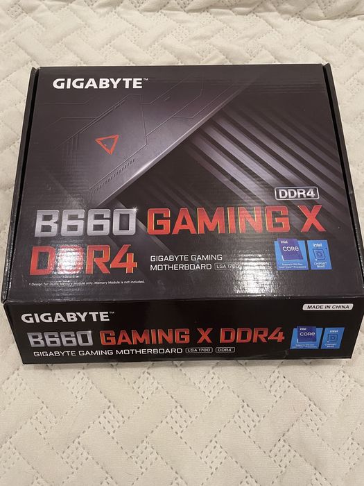 плата gigabyte b660 gaming x ddr4 + процессор i5 13600kf