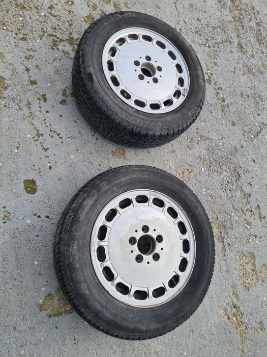 3 TREI Jante 15' originale Mercedes 190, w 124, w 201  Gullideckel