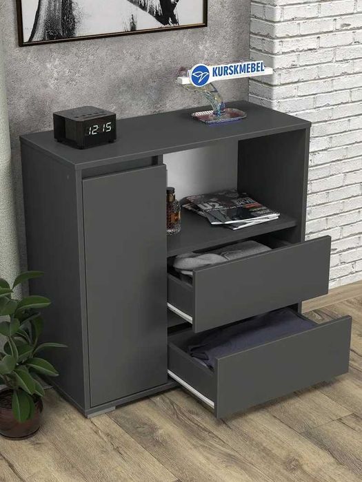 Комод-тумба с открытыми полками от YANA ECO MEBEL Бес.Доставка.