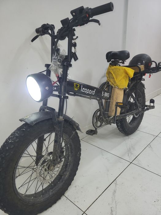 Электровелосипед Leopard Леопард 1200w 32ah зимний утепленный электро