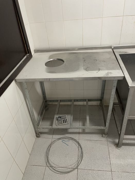 Столы из нержавейки и обычные