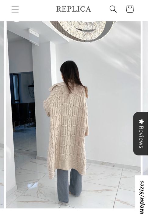 Дълга жилетка one size