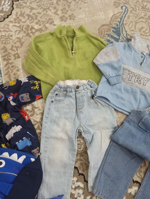 Бир пакет кийимлар 1-2ешга