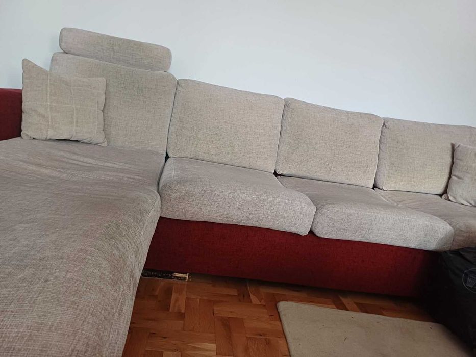 Ъглов диван - ъгъл и тройка