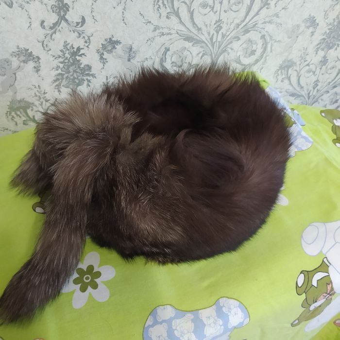 Хорошая норковая шапка женская