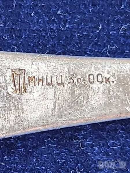 лъжички, позлатени мелхиор нови,к-т 6 броя, мод. "Хмель",+ 7 вил+5 лъж
