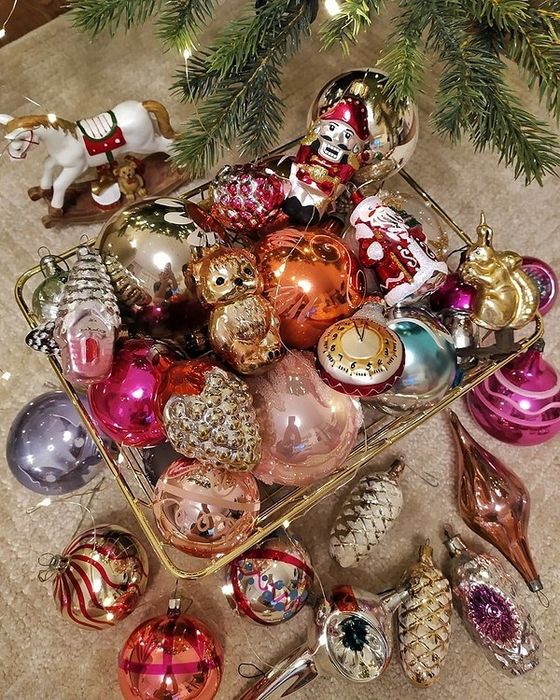 Советские ёлочные игрушки 90шт