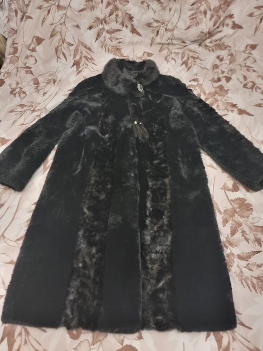 Шуба норка и мутон
