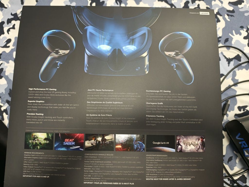 Oculus Rift S - 6 хедсета