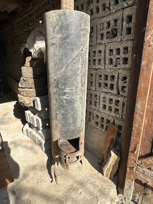 Boiler pe lemne 100litri