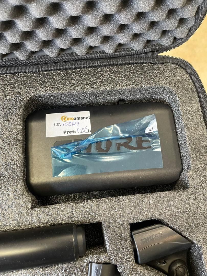 Sistem wireless Shure BLX4/ M17 cu microfon de mana SM58 -A-