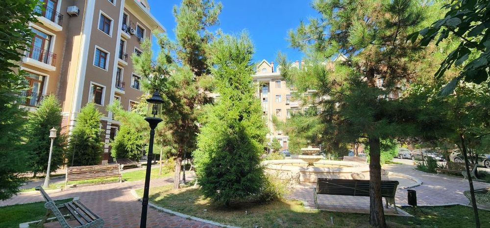 Юнусобод 17кв ЖК Голден Хаус 3комнатная мансарда 94квм +мебель техники