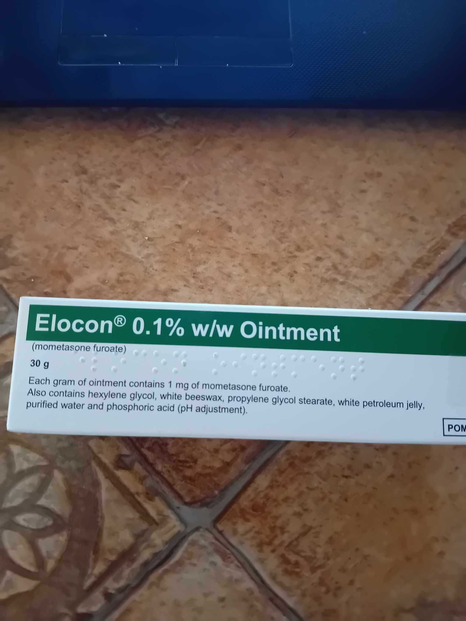 Vand ELACON  0,1 %  w/w  Ointment