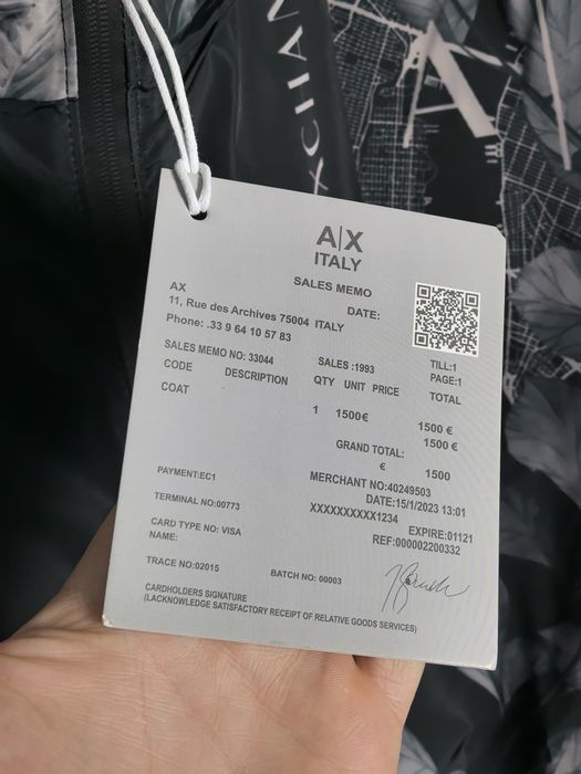 Emporio Armani ветровка