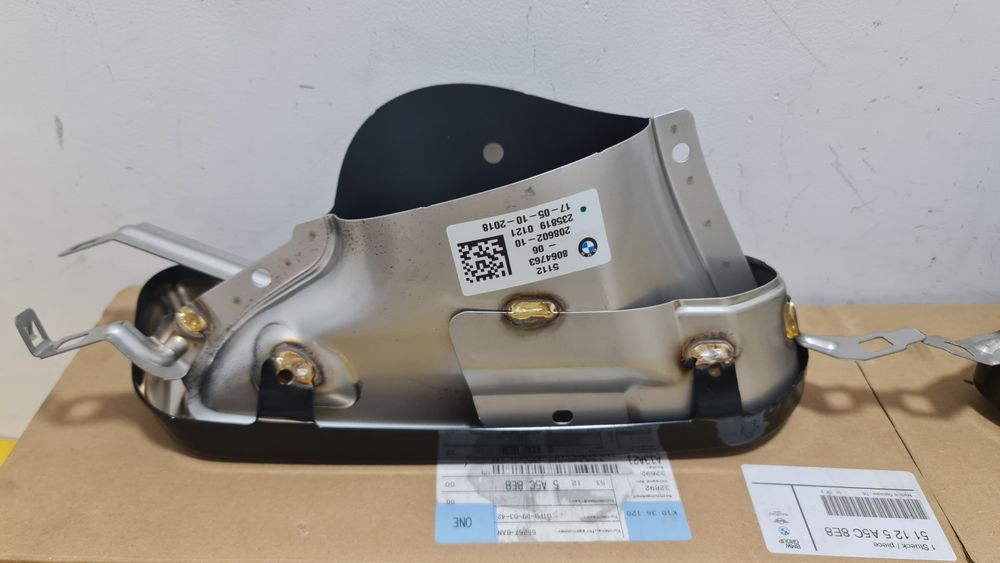 Ornament tips toba evacuare bara spate M BMW 7 g11 g12 shaddow