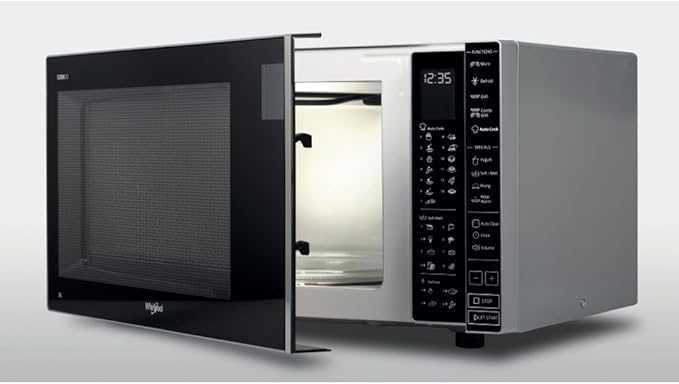 Микровълнова фурна с грил Whirlpool 30L (MWP 303 SB) 1400W