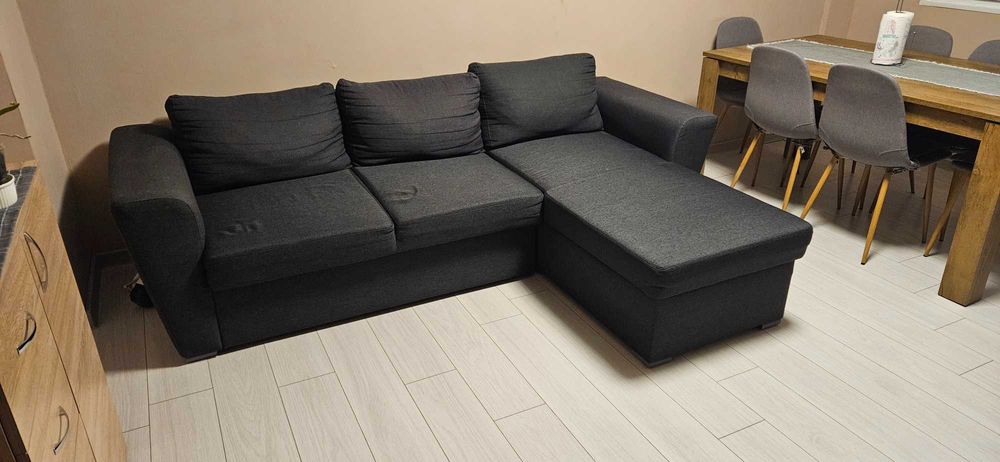 Ъглов разтегателен диван