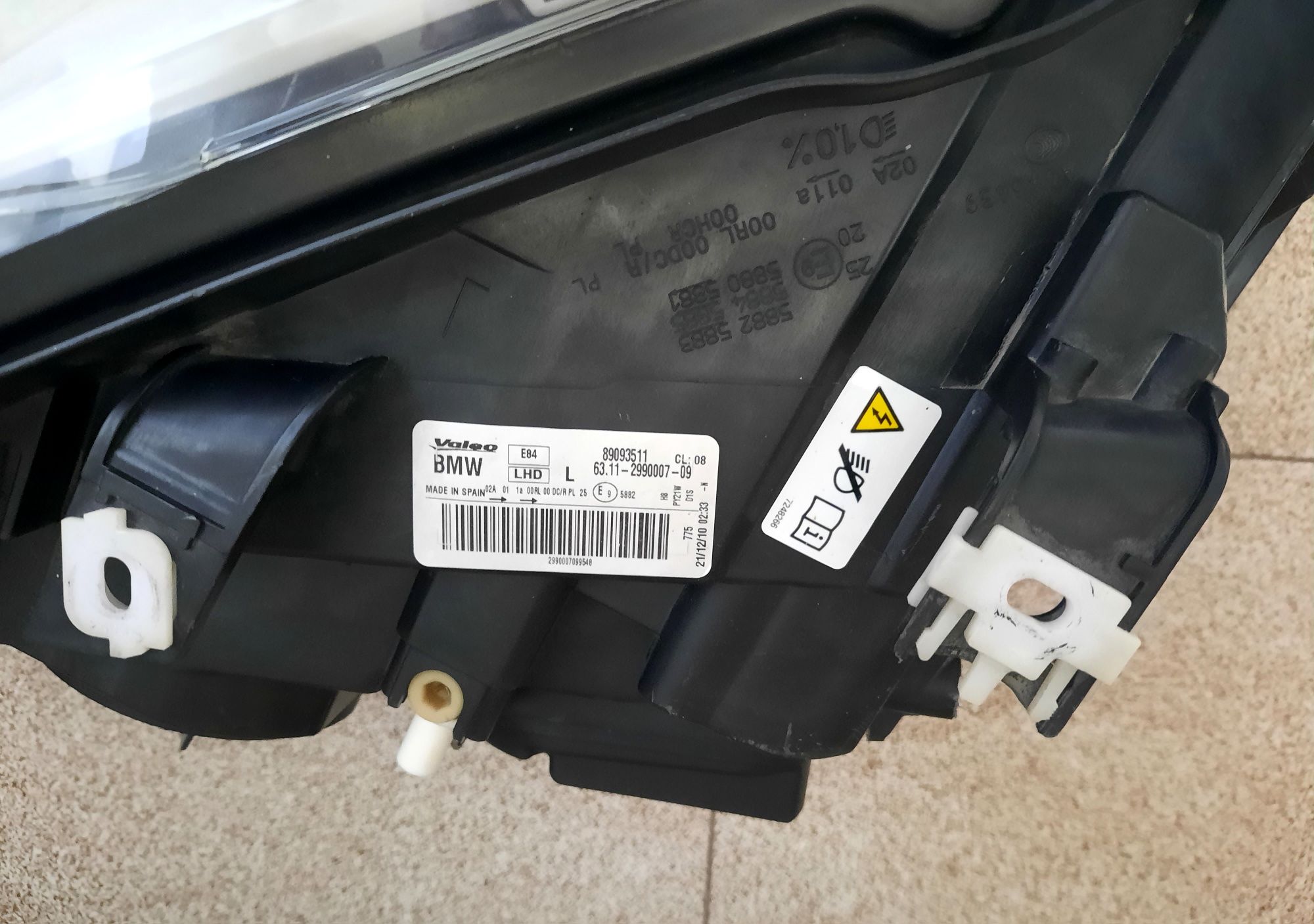 Фарове БМВ, BMW X1  E84