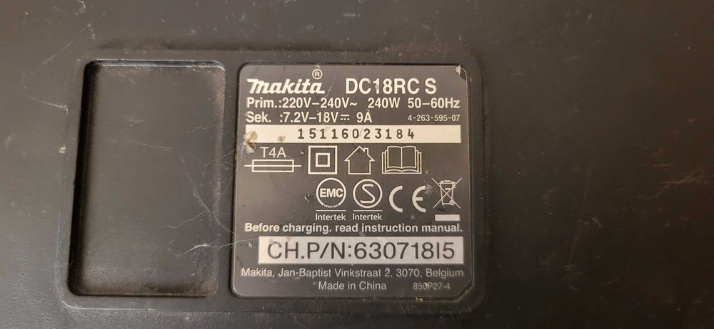 Makita Incarcator DC18RC S  fuctional
