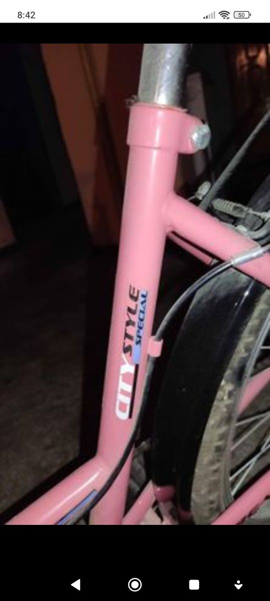Bicicleta dama Kreativ roz