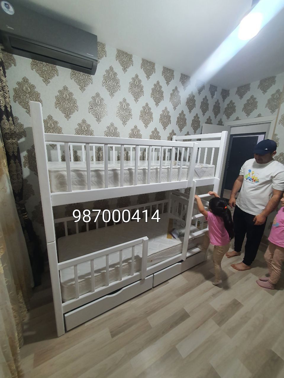 Двухьярусная  кровать
√ Bizada ishlab chiqarish yuqori s