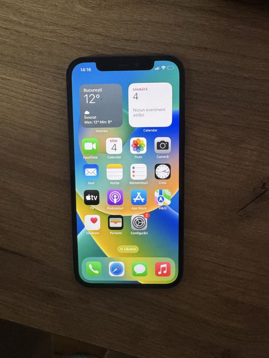 Iphone 12 256 gb, face id functional, baterie 91, ios 16