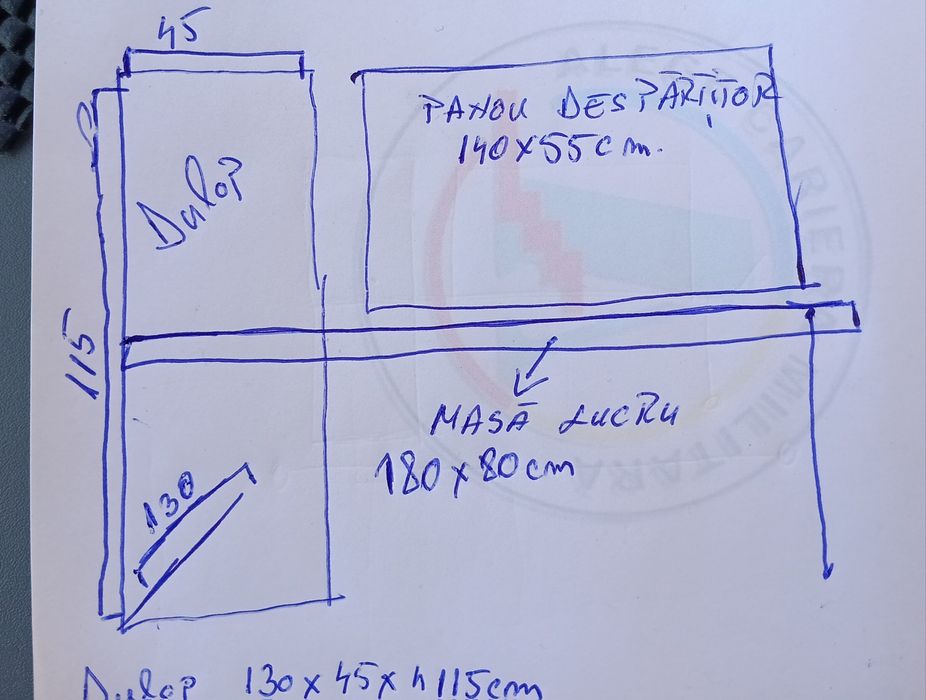 Birouri (mobilier)call center,post lucru Bene birou,Steelcase reglabil