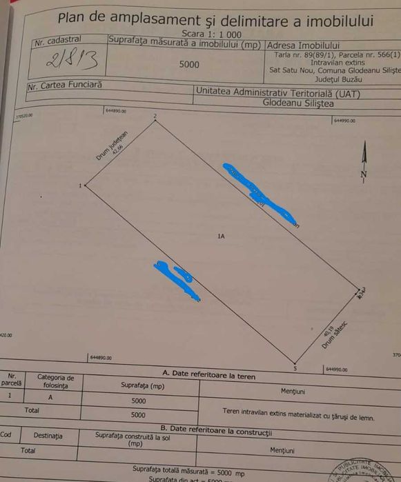 Teren intravilan de vanzare Cotorca Buzau