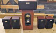 Boxe 5.1, Genius, SW-HF5.1 6000 II, Negru/Maro