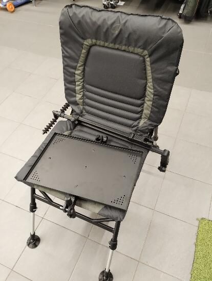 Scaun complet echipat pescuit la feeder - produs resigilat Decathlon