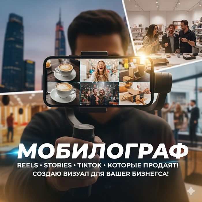 Мобилограф для Вашего Бизнеса: Reels, Stories, TikTok