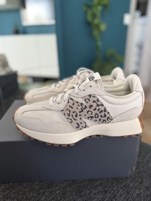 New Balance 327 bej cu model leopard marimea 42.5 noi originali