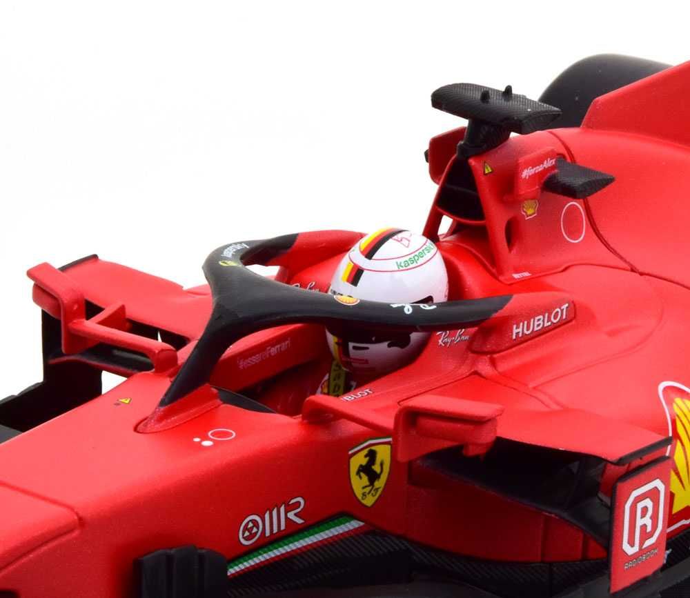 Macheta Ferrari SF1000 Sebastian Vettel Formula 1 2020 Bburago F1 1/18