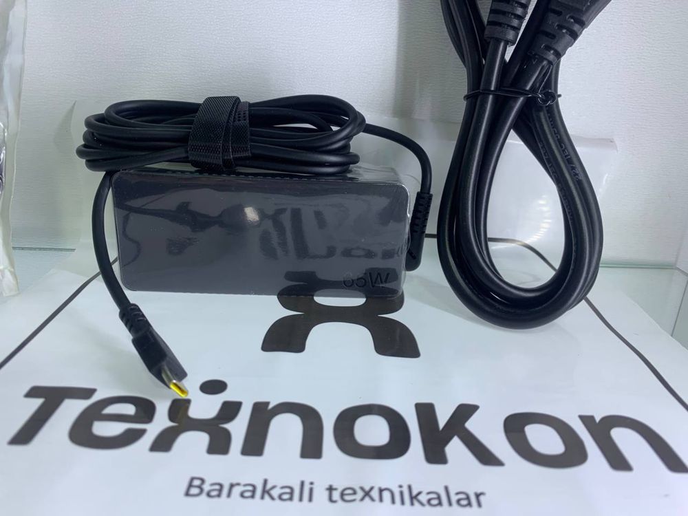 Dostovka bepul! Original Lenovo zaryadka Type C 45W 65w TAYPS blok pit