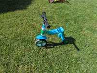 Trotineta albastra convertibila 2 in 1