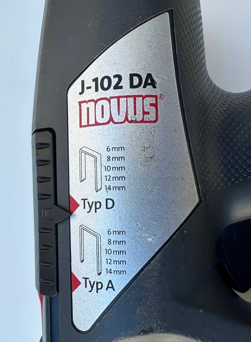 NOVUS J-102 DA - Електрически такер за два типа скоби