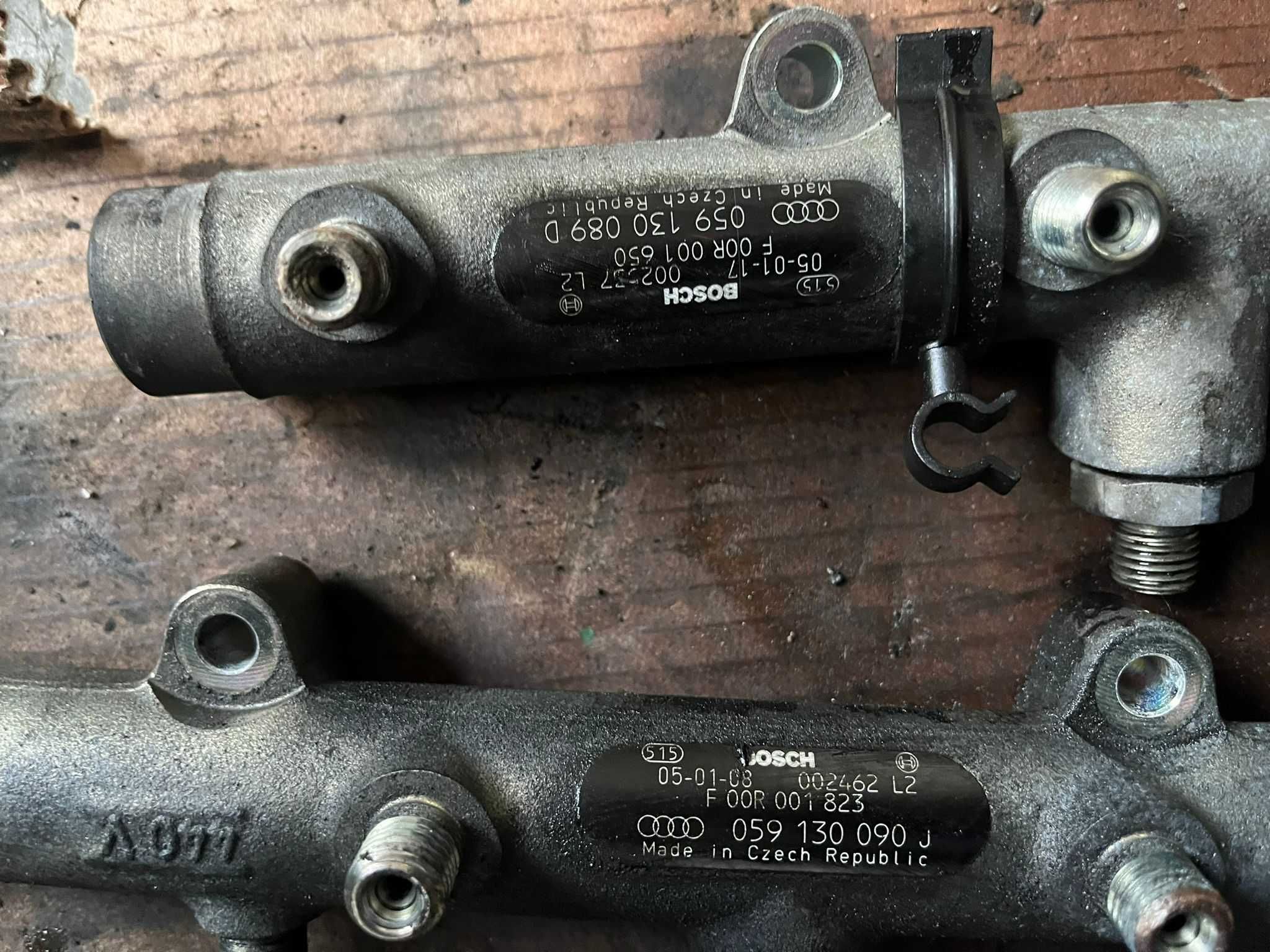 injectoare plus rampa audi a4b7 3.0bkn