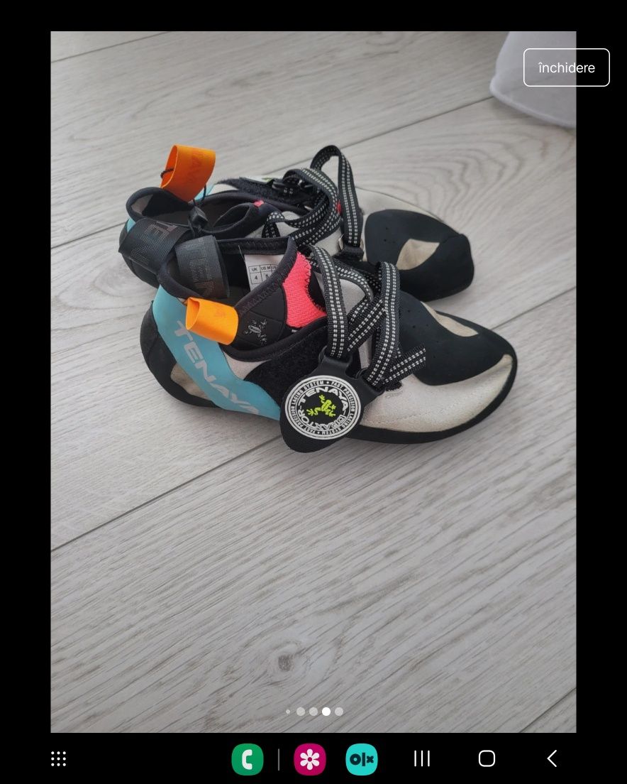 Pantofi de cățărare și alpinism nr 37