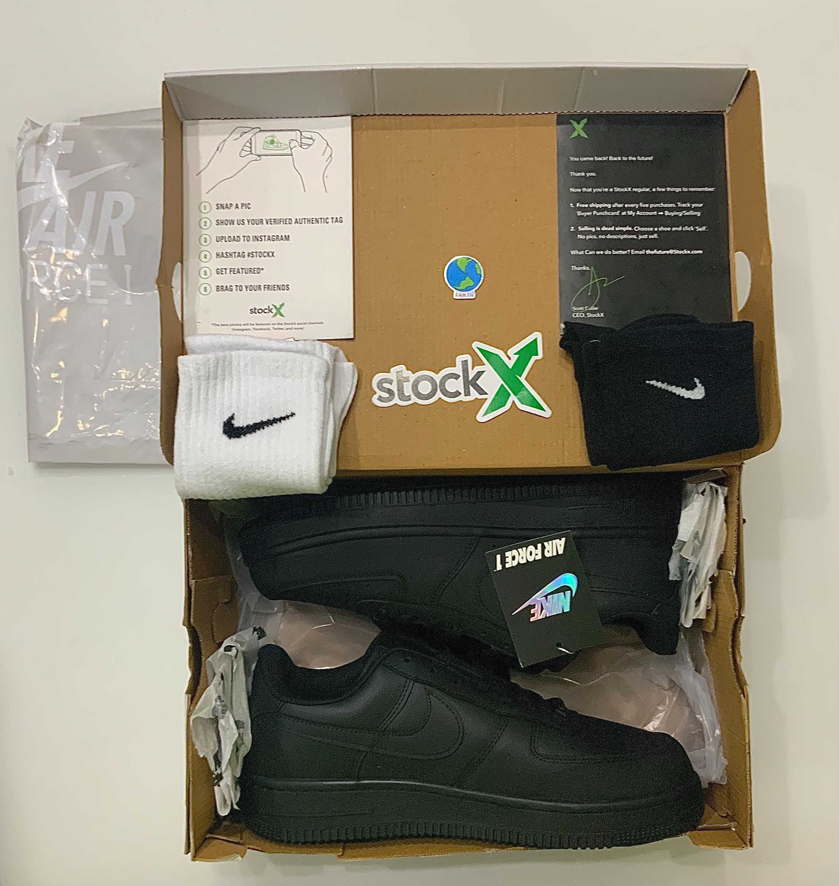 (36-46н) Nike Air Force 1 07' Triple Black