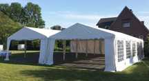 6x20 m XXL 2,6m CORT PROFESSIONAL Evenimente Depozitare hala terase