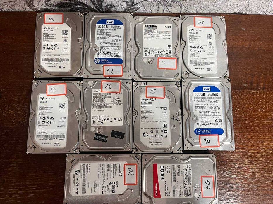 Продам жесткие диски 500 GB