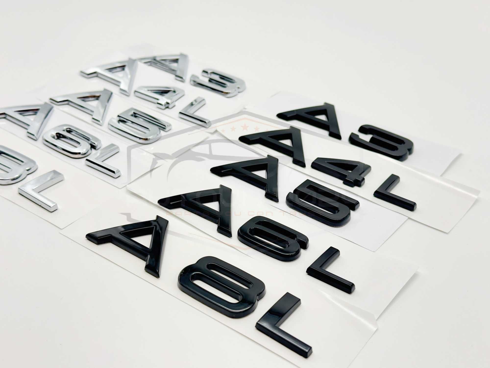 Надпис Audi Ауди 1.9tdi, 2.0tdi, 3.0tdi, 4.2 tdi, A3 A4 A5 A6 A8 Q5 Q7