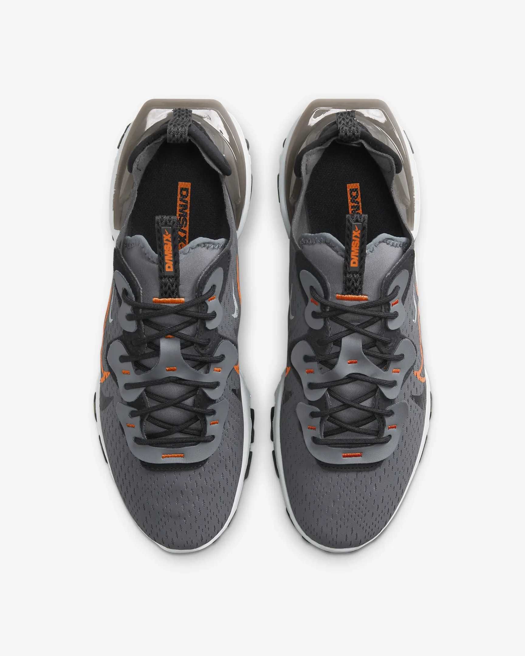 Nike React Vision Smoke Grey Orange