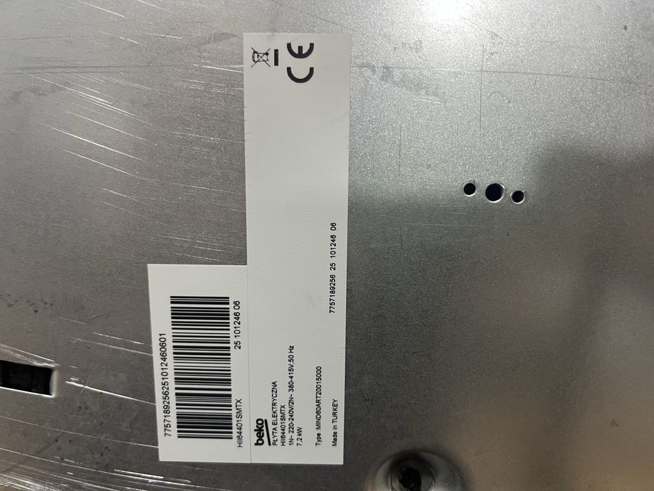 Vand plita cu inductie incorporabila Beko