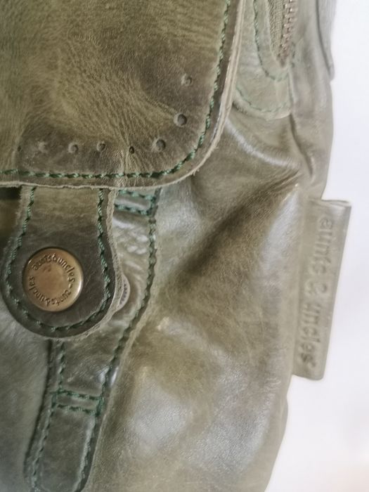 Чанта естествена кожа