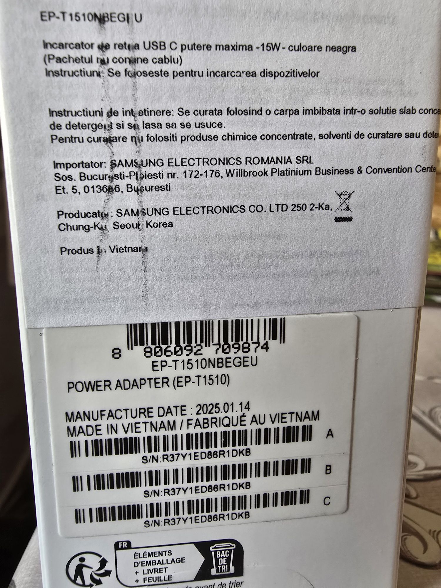 Încărcător Samsung 15W,35W Duo,Samsung S21 Ultra