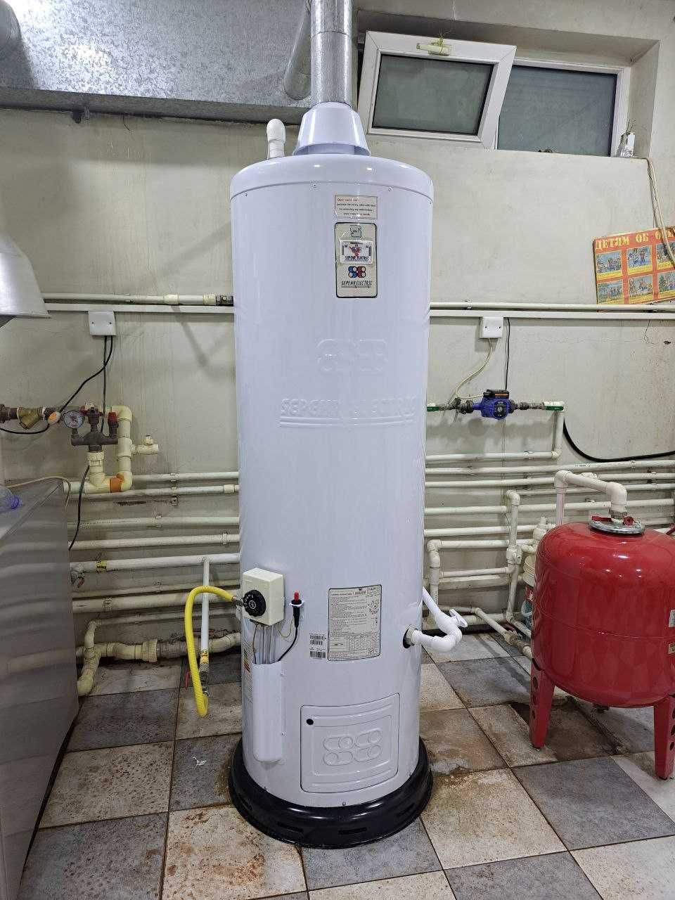 Газовой бойлер 200 литр со склада по оптовой цене Di Calore gaz boyler