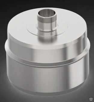 Заглушка с конденсатоотводом, ф 210, AISI 439/0,5мм, В, штуцер 3/4"