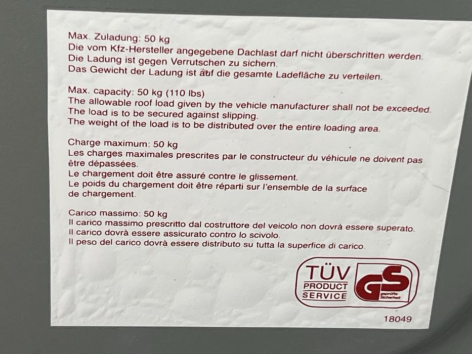 Cutie portbagaj Thule Ocean 200